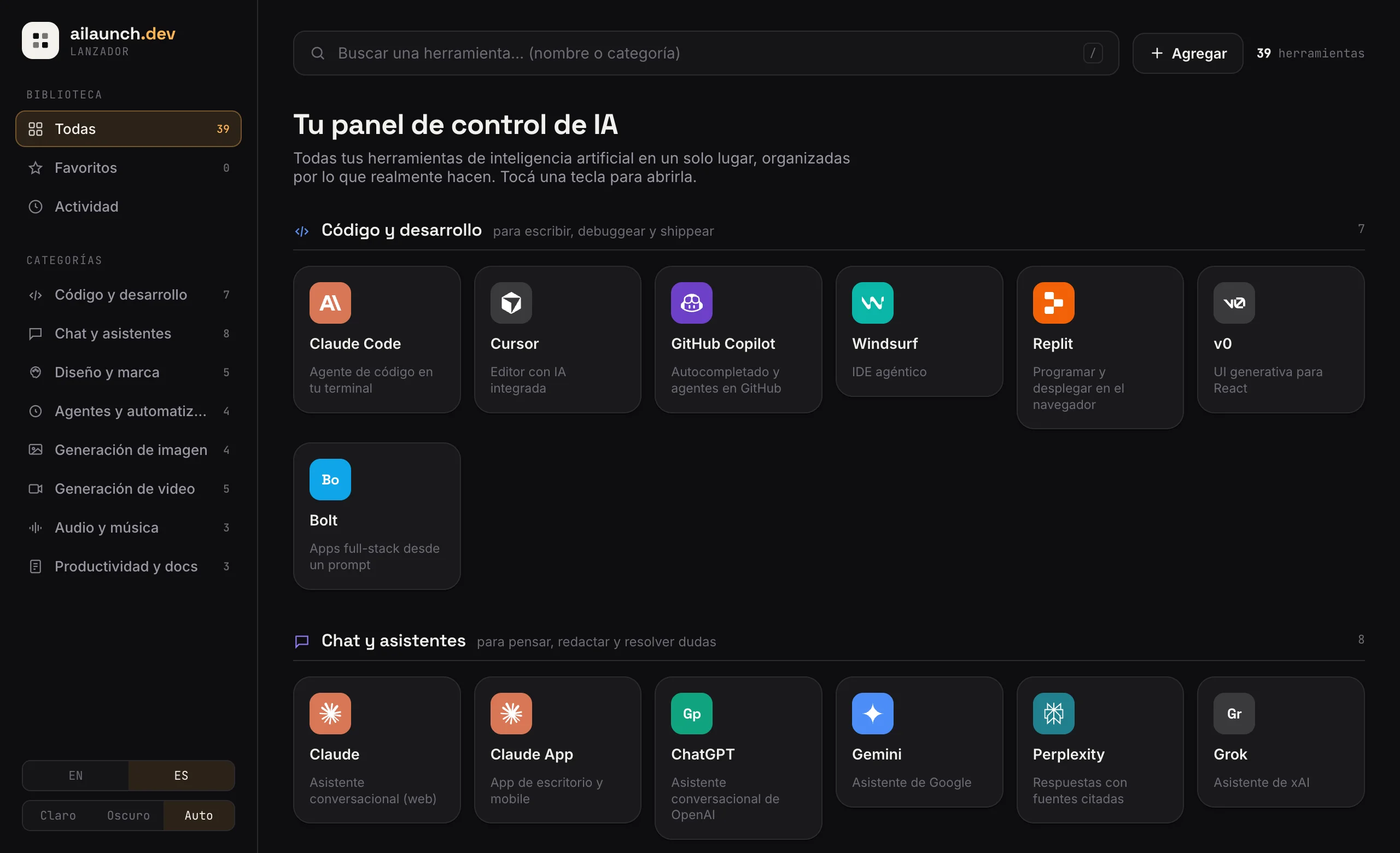 AI Desk Launch